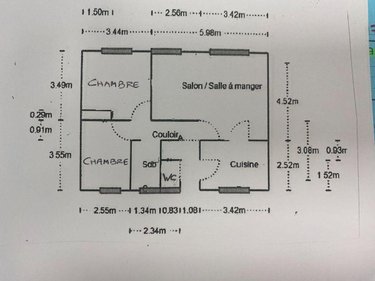 Maison a vendre Buzançais 36500 Indre 64 m2 3 pièces 80700 euros