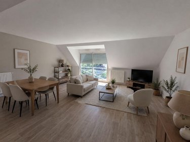 Location appartement Bruz 35170 Ille-et-Vilaine 62 m2 3 pièces 800 euros