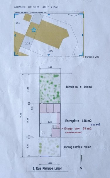 Fonds et murs commerciaux a vendre Arles 13200 Bouches-du-Rhône  210000 euros