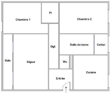 Appartement a vendre Brest 29200 Finistère 78 m2 3 pièces 96470 euros