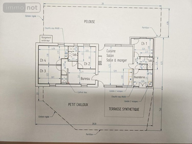 Location maison Ozan 01190 Ain 125 m2 5 pièces 920 euros