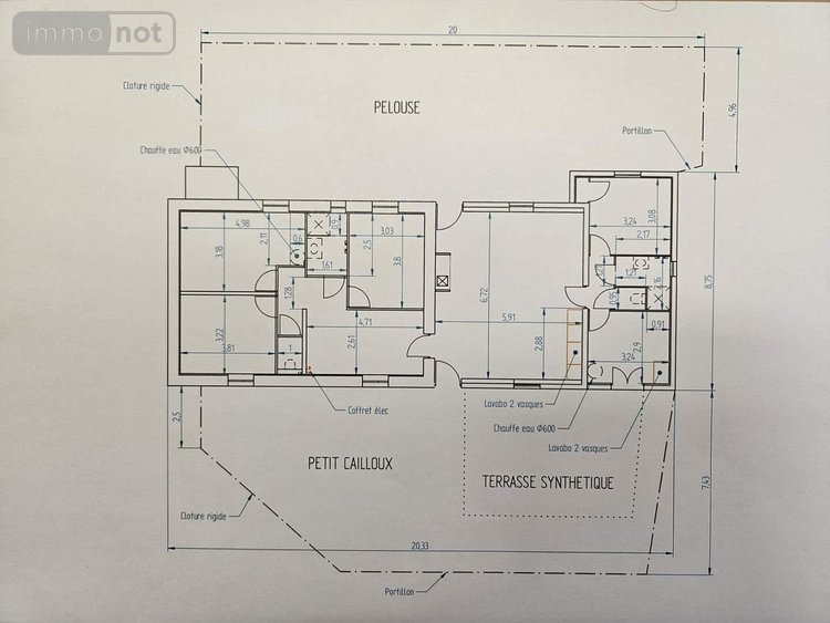Location maison Ozan 01190 Ain 128 m2 5 pièces 950 euros