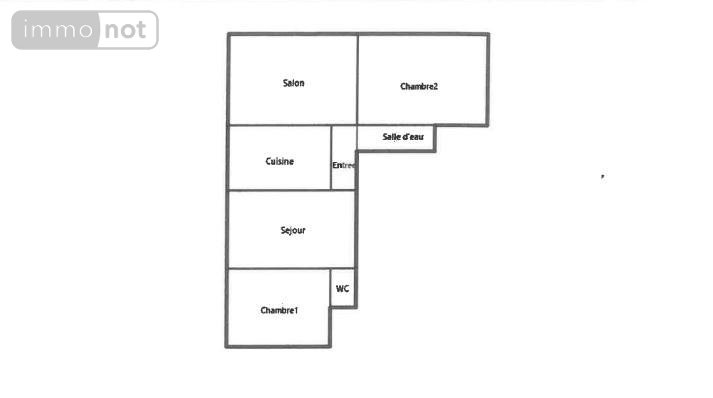 Appartement a vendre Guise 02120 Aisne 75 m2 5 pièces 75000 euros