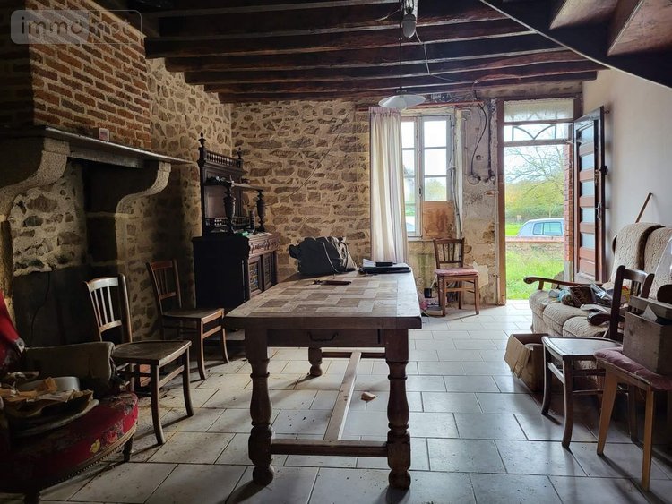 Maison a vendre Saint-Sébastien 23160 Creuse 90 m2 3 pièces 59400 euros
