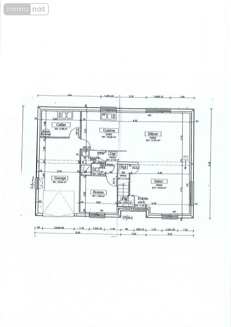 Maison a vendre Bourg-Achard 27310 Eure 109 m2 5 pièces 281880 euros