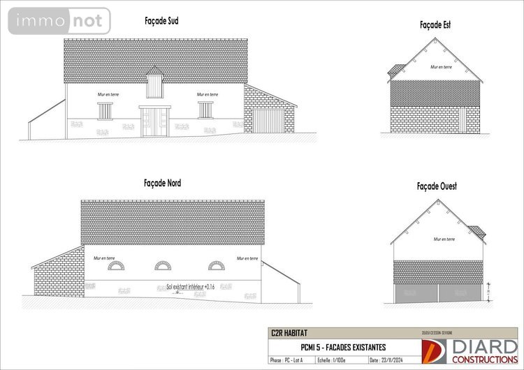 Maison a vendre Cesson-Sévigné 35510 Ille-et-Vilaine 125 m2 1 pièce 179560 euros