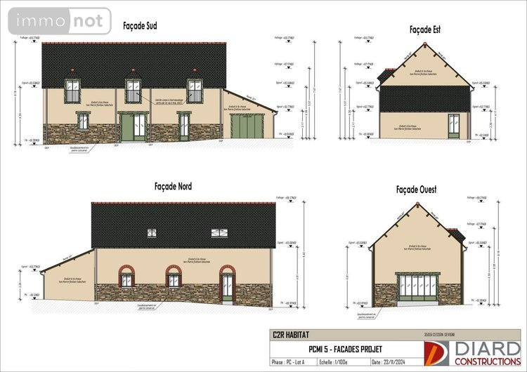 Maison a vendre Cesson-Sévigné 35510 Ille-et-Vilaine 125 m2 1 pièce 179560 euros