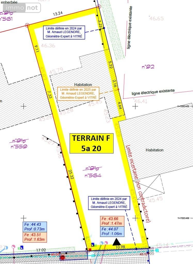 Maison a vendre Châteaubourg 35220 Ille-et-Vilaine 55 m2 2 pièces 149500 euros