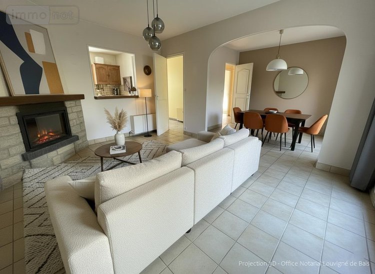 Maison a vendre Domagné 35113 Ille-et-Vilaine 70 m2 4 pièces 116000 euros