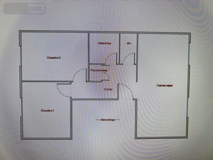 Appartement a vendre Tours 37000 Indre-et-Loire 61 m2 3 pièces 213200 euros