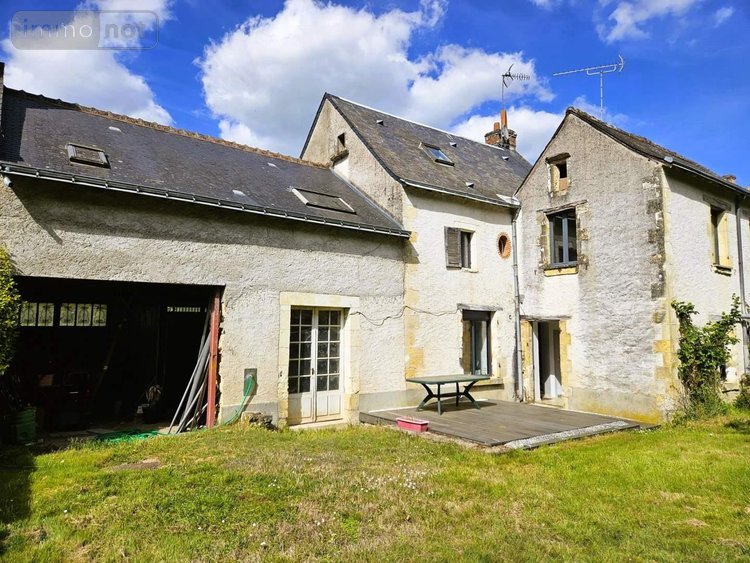 Maison a vendre Lussault-sur-Loire 37400 Indre-et-Loire 130 m2 6 pièces 210000 euros