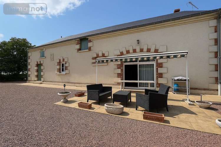 Maison a vendre Sonzay 37360 Indre-et-Loire 219 m2 7 pièces 362600 euros
