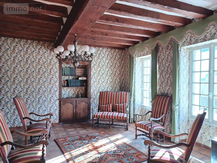 Maison a vendre Lerné 37500 Indre-et-Loire 160 m2 7 pièces 136800 euros