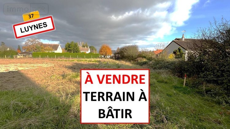 Terrain a batir a vendre Luynes 37230 Indre-et-Loire 269 m2  76350 euros