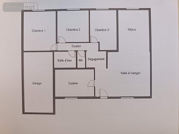 Maison a vendre Sambin 41120 Loir-et-Cher 75 m2 4 pièces 137020 euros