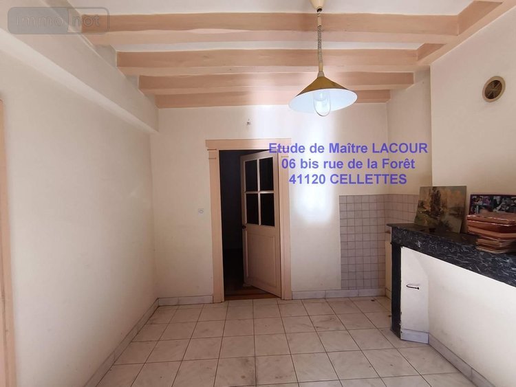 Maison a vendre Cellettes 41120 Loir-et-Cher 73 m2 3 pièces 167680 euros