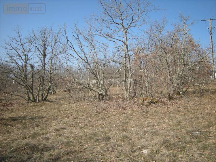 Terrain a batir a vendre Cieurac 46230 Lot 1575 m2  37100 euros