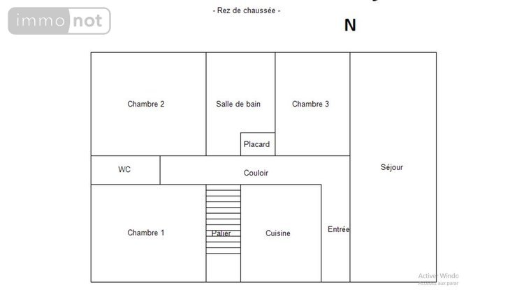 Maison a vendre Martinvast 50690 Manche 92 m2 5 pièces 281520 euros