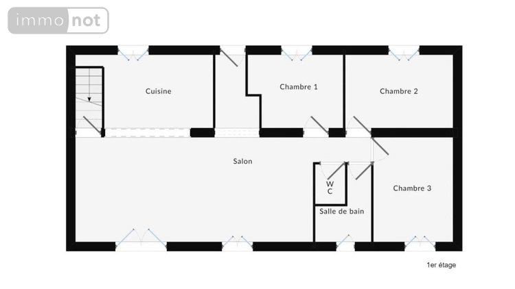 Maison a vendre Cherbourg-en-Cotentin 50100 Manche 75 m2 5 pièces 240080 euros