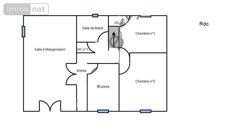 Maison a vendre La Hague 50440 Manche 74 m2 4 pièces 198640 euros