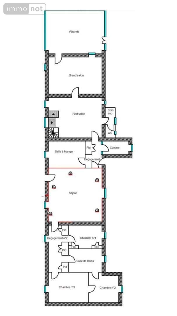 propriete a vendre Le Mesnil 50580 Manche 439 m2 16 pièces 519800 euros