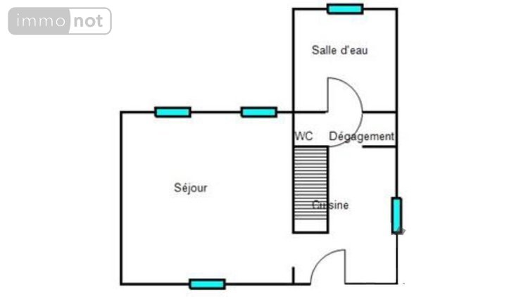 Maison a vendre Hardinvast 50690 Manche 76 m2 4 pièces 177920 euros