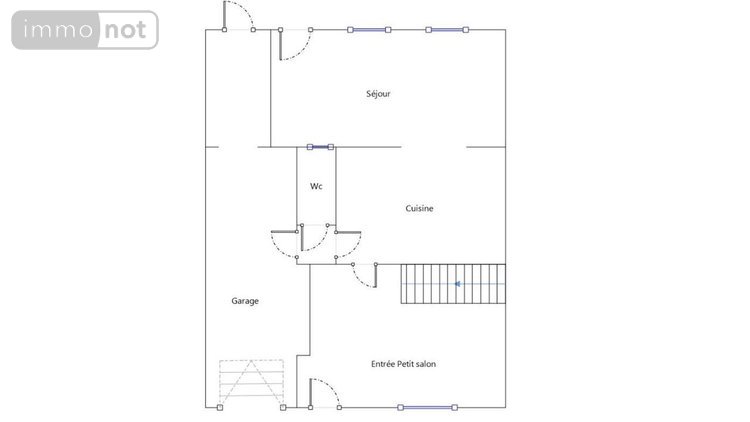 Maison a vendre Cherbourg-en-Cotentin 50100 Manche 75 m2 4 pièces 177920 euros