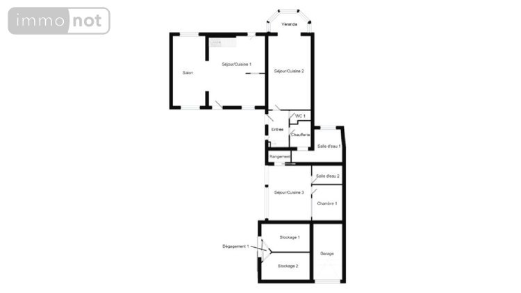 Immeuble a vendre Cherbourg-en-Cotentin 50100 Manche 200 m2  468000 euros