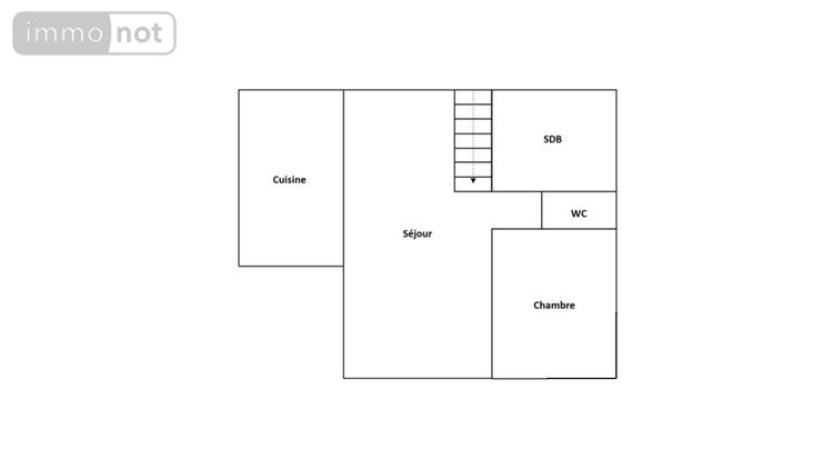 Maison a vendre Cherbourg-en-Cotentin 50100 Manche 49 m2 3 pièces 188280 euros