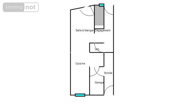 Maison a vendre Cherbourg-en-Cotentin 50100 Manche 118 m2 6 pièces 268000 euros