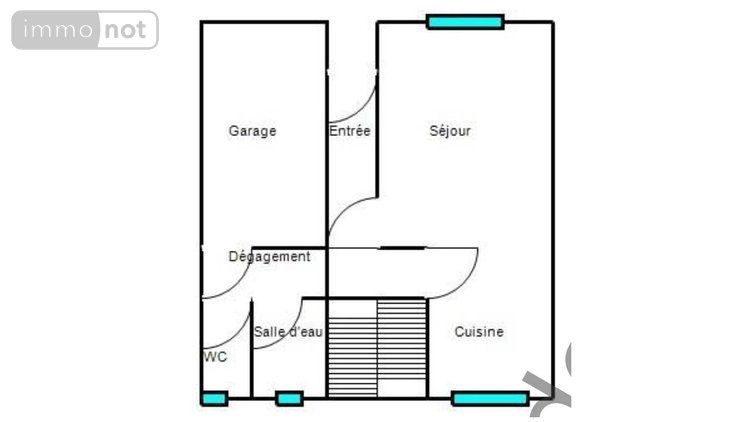 Maison a vendre Cherbourg-en-Cotentin 50100 Manche 85 m2 5 pièces 219360 euros