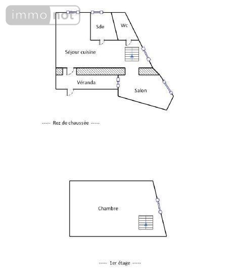 Maison a vendre Mauron 56430 Morbihan 60 m2 2 pièces 74600 euros