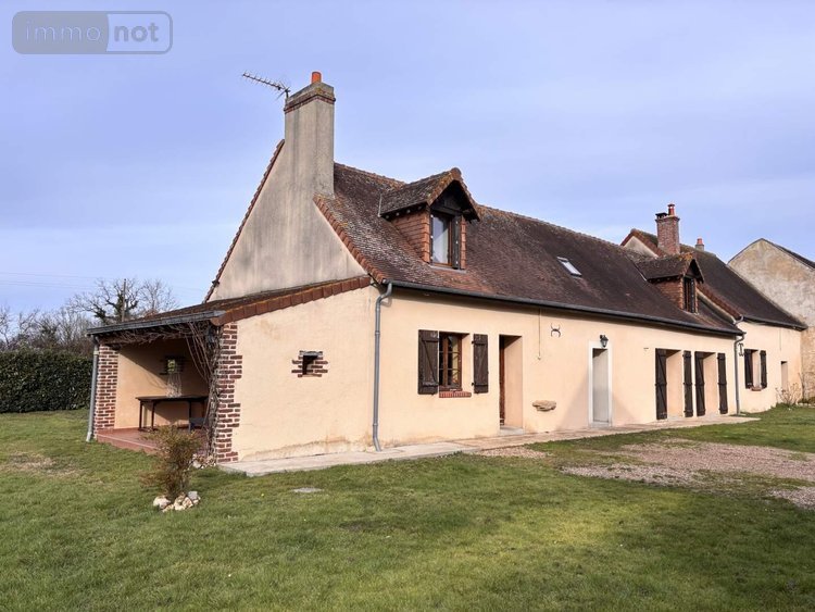 Maison a vendre Bonneveau 41800 Loir-et-Cher 161 m2 6 pièces 182500 euros