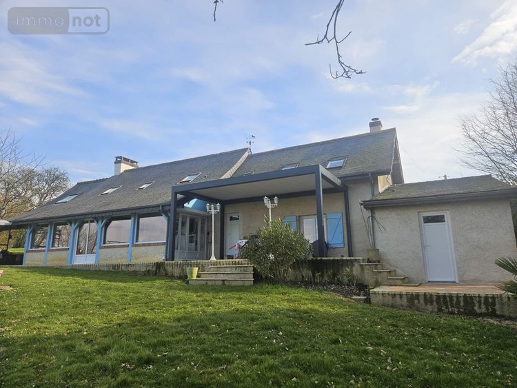 Maison a vendre Saint-Vincent-du-Lorouër 72150 Sarthe 192 m2 11 pièces 231000 euros