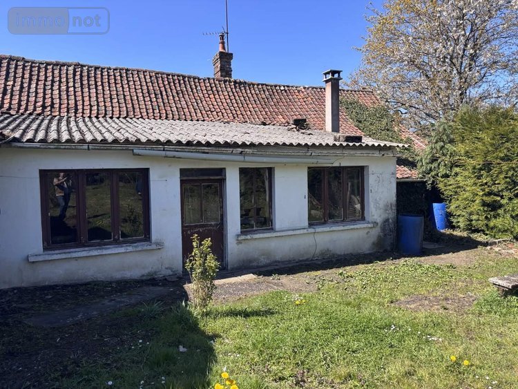 Maison a vendre Crécy-en-Ponthieu 80150 Somme 75 m2 5 pièces 79000 euros