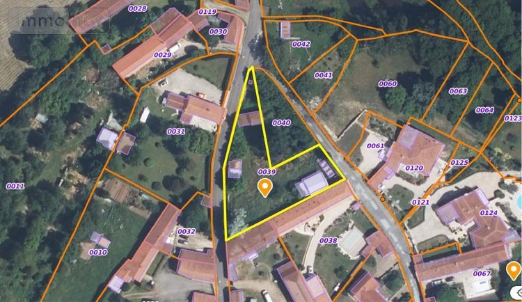 Terrain a batir a vendre Chiré-en-Montreuil 86190 Vienne 1700 m2  44000 euros