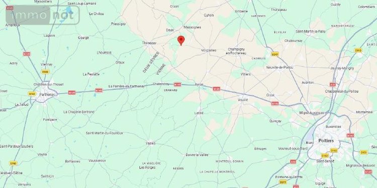 Maison a vendre Chalandray 86190 Vienne 92 m2 3 pièces 64500 euros