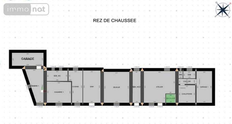 Maison a vendre Cissé 86170 Vienne 191 m2 6 pièces 165000 euros