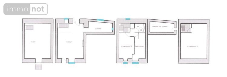 Maison a vendre Saint-Christophe-du-Jambet 72170 Sarthe 80 m2 3 pièces 58780 euros