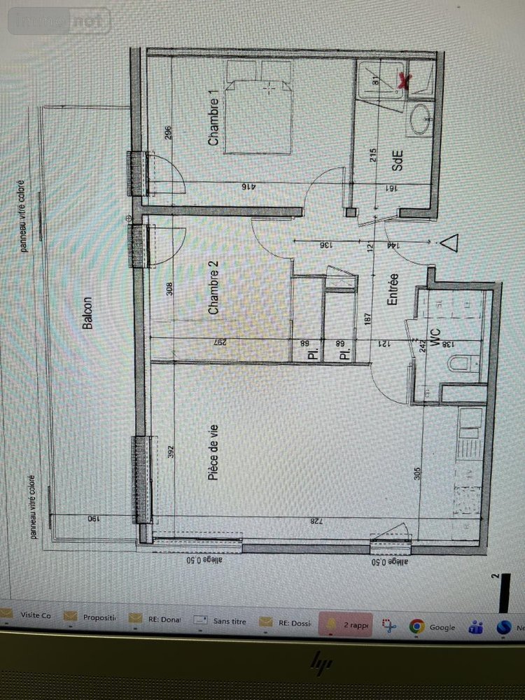 Appartement a vendre Thouaré-sur-Loire 44470 Loire-Atlantique 63 m2 3 pièces 226800 euros