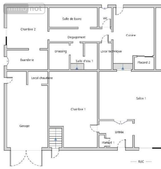 Maison a vendre Nouans 72260 Sarthe 271 m2 9 pièces 299900 euros