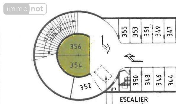 Garage et parking a vendre Paris 14e arrondissement 75014 Paris 43 m2  70000 euros