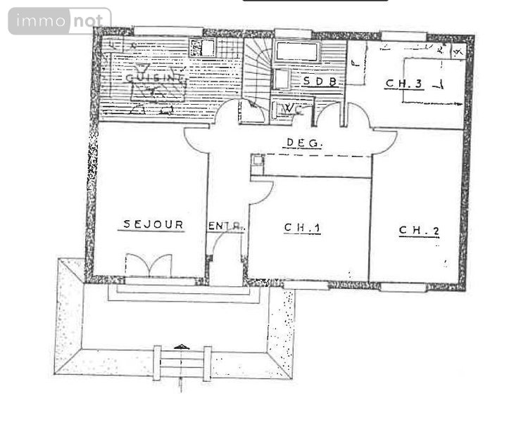 Maison a vendre Châlette-sur-Loing 45120 Loiret 70 m2 4 pièces 99760 euros