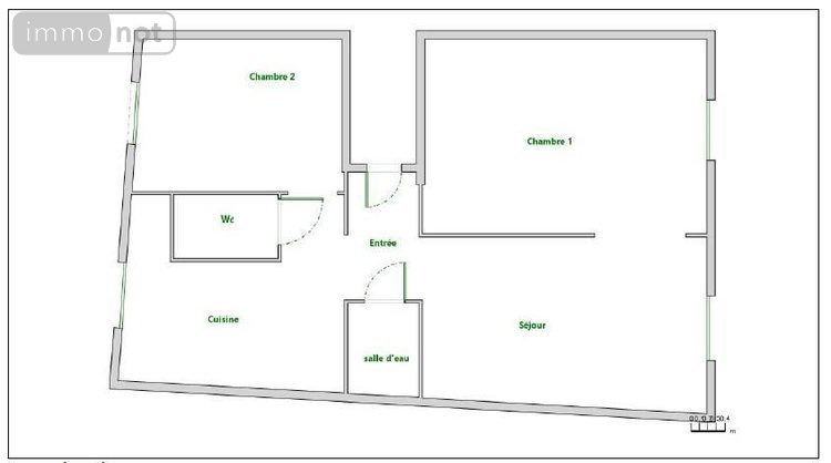 Appartement a vendre Paris 14e arrondissement 75014 Paris 37 m2 3 pièces 359220 euros