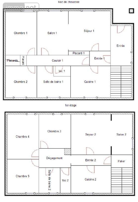 Maison a vendre Condat 15190 Cantal 169 m2 7 pièces 106000 euros