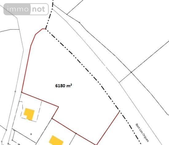 Terrain a batir a vendre Vebret 15240 Cantal 6180 m2  31800 euros