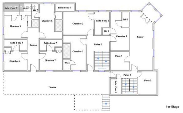 Maison a vendre Saignes 15240 Cantal 562 m2 17 pièces 238500 euros