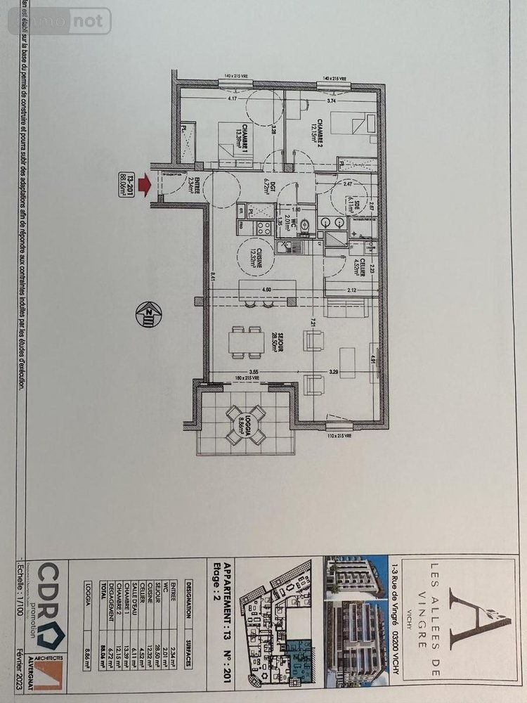 Maison a vendre Vichy 03200 Allier