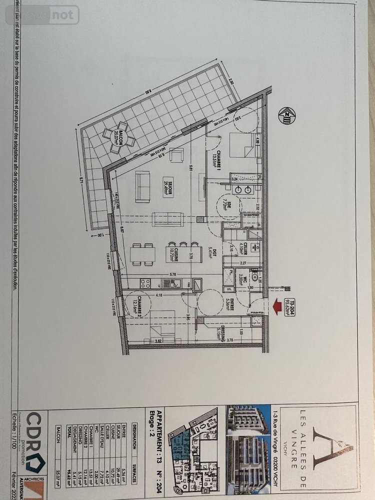 Maison a vendre Vichy 03200 Allier