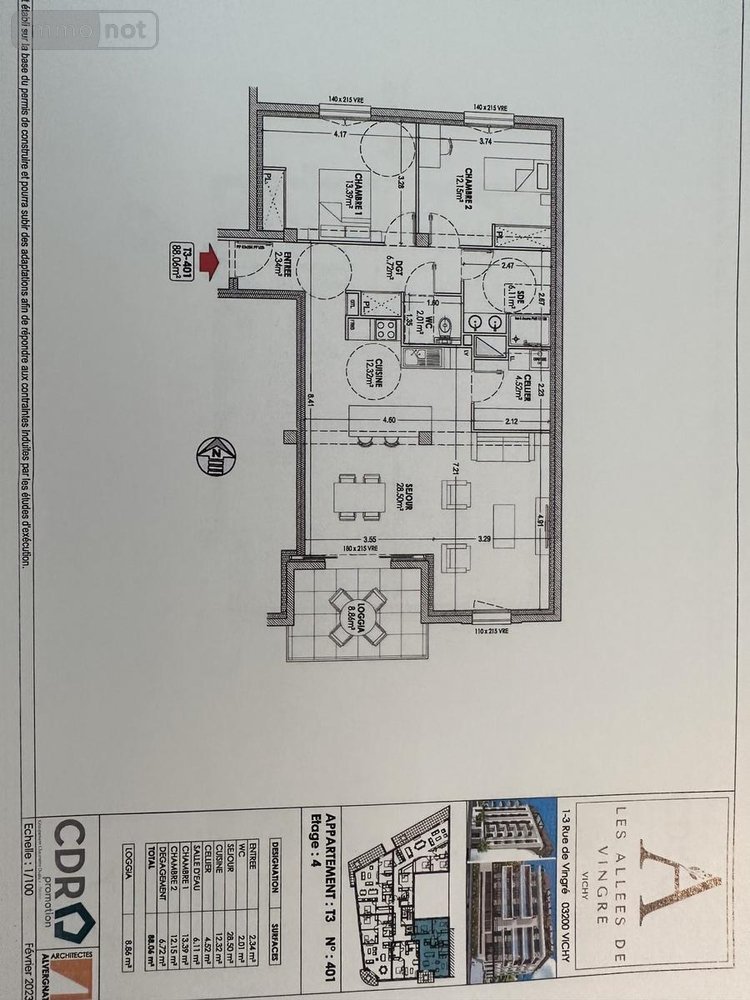 Maison a vendre Vichy 03200 Allier